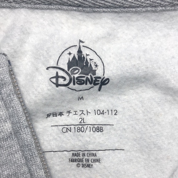 Unisex Disney Full Zip Hoodie M - Picture 10 of 14